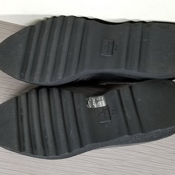 Aquatalia Kenley Weatherproof Derby, Charcoal Metallic, Womens Size 7.5 M - Picture 9 of 10